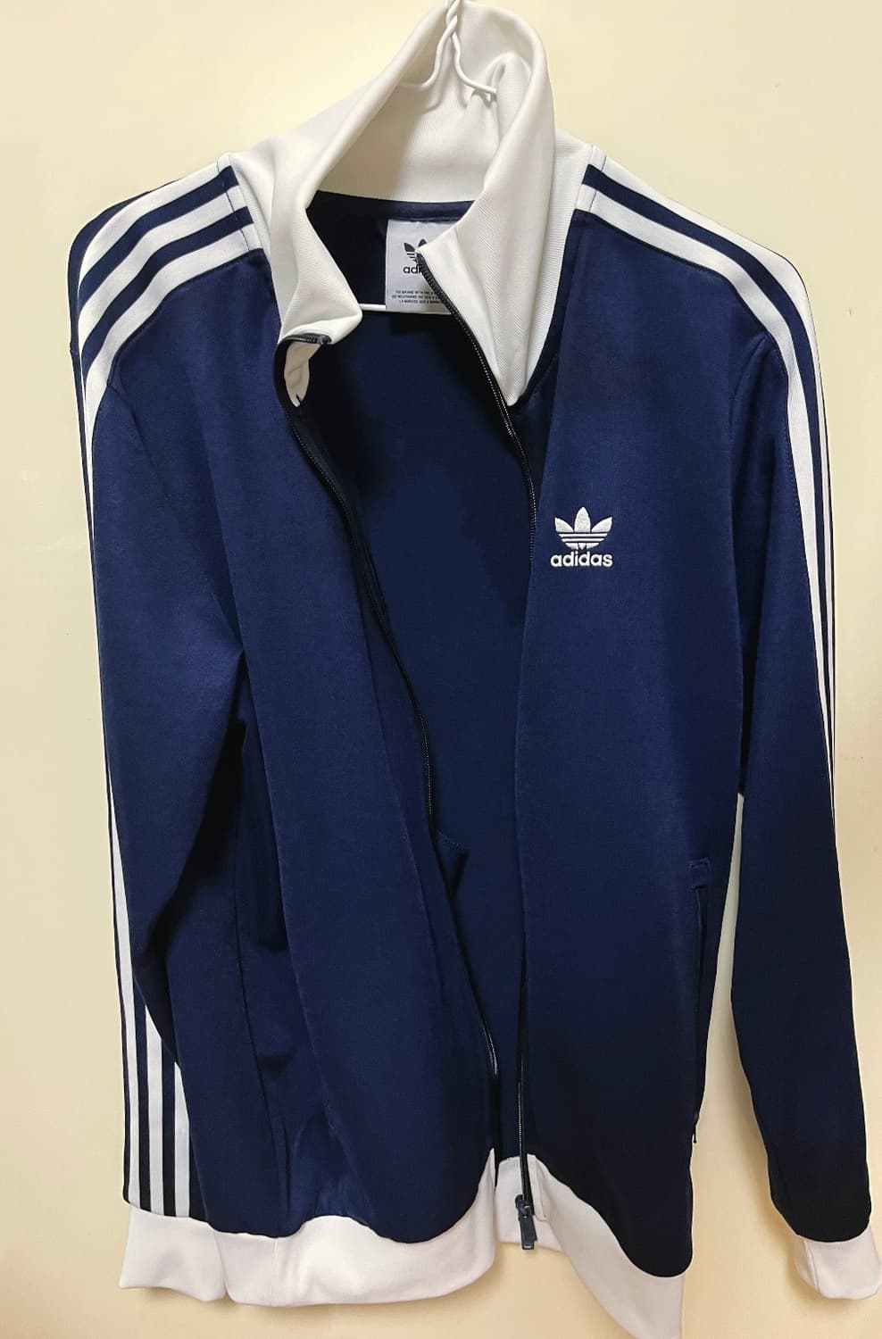 아디다스 베켄바우어 트랙탑 인디고 네이비 져지 아우터 상품이미지1