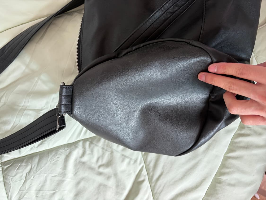 비슬로우X데릭 BOWLING BAG BLACK 상품이미지6