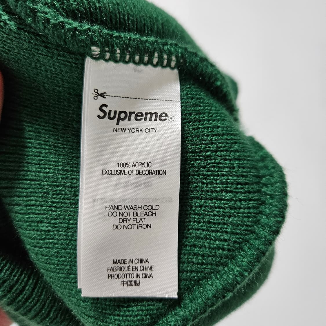 슈프림 슬랜트 비니 상품이미지3