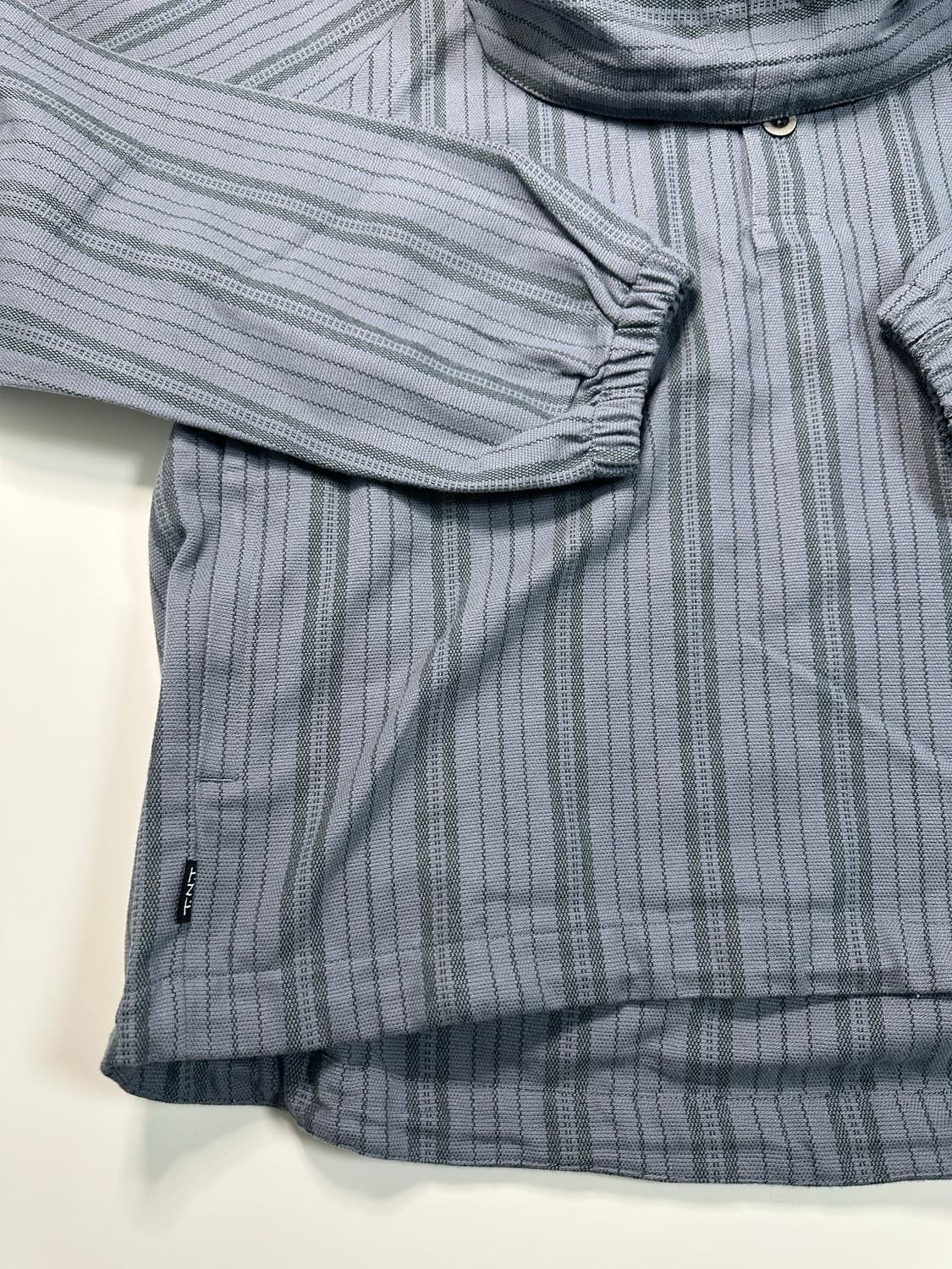 디스이즈네버댓 자가드 후디 퍼플 그레이 상품이미지4