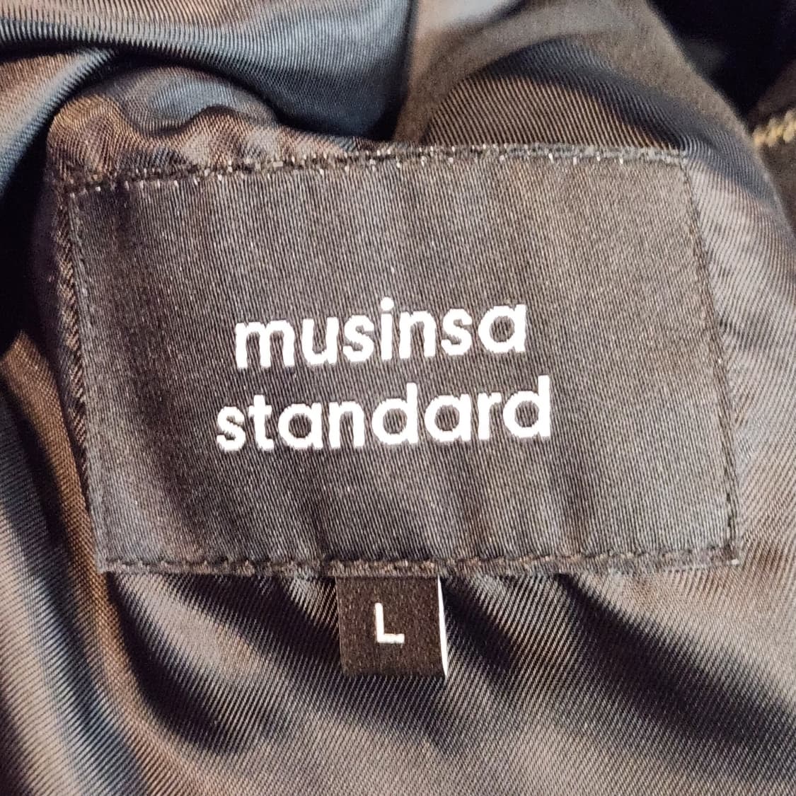 무탠다드 릴렉스드 미니멀 자켓사이즈 (L) 상품이미지2