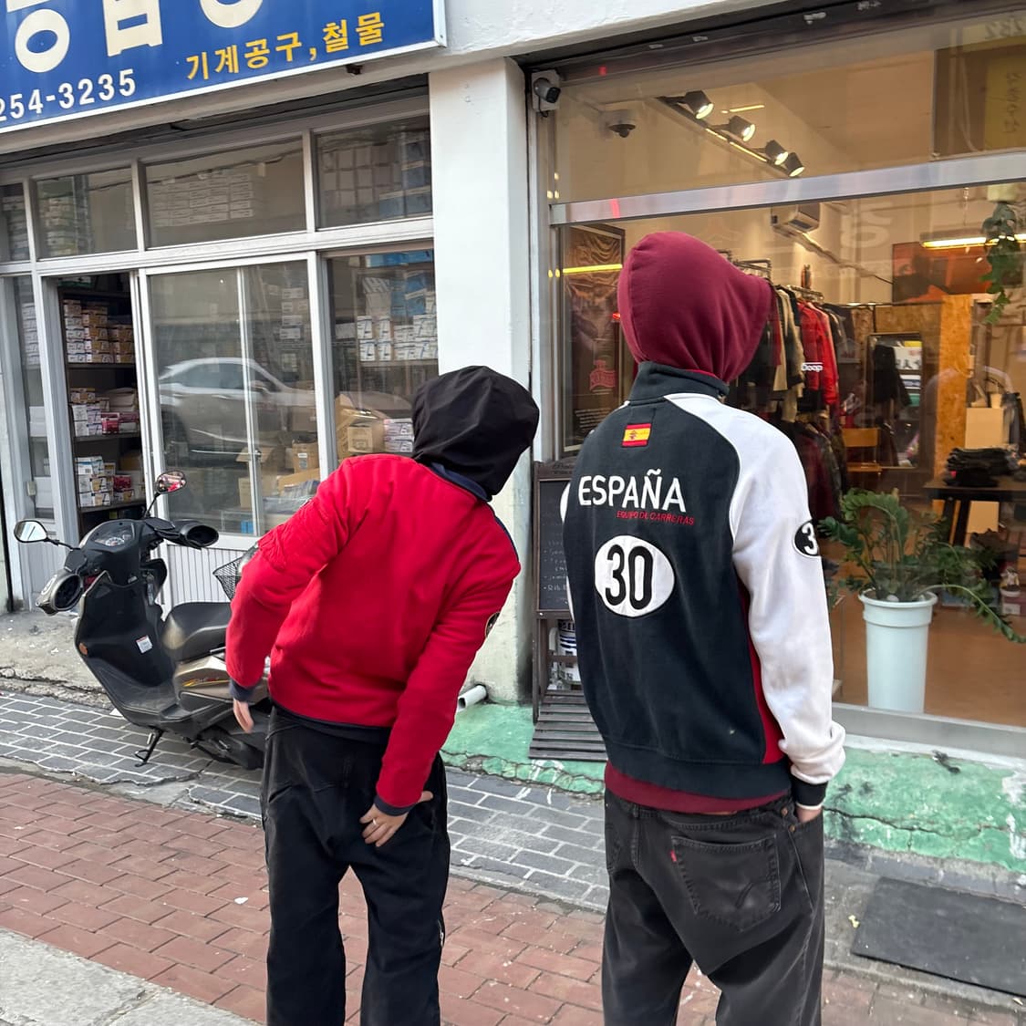 폴로 랄프로렌 다운힐 스키 더블 니트 다운 자켓 상품이미지3