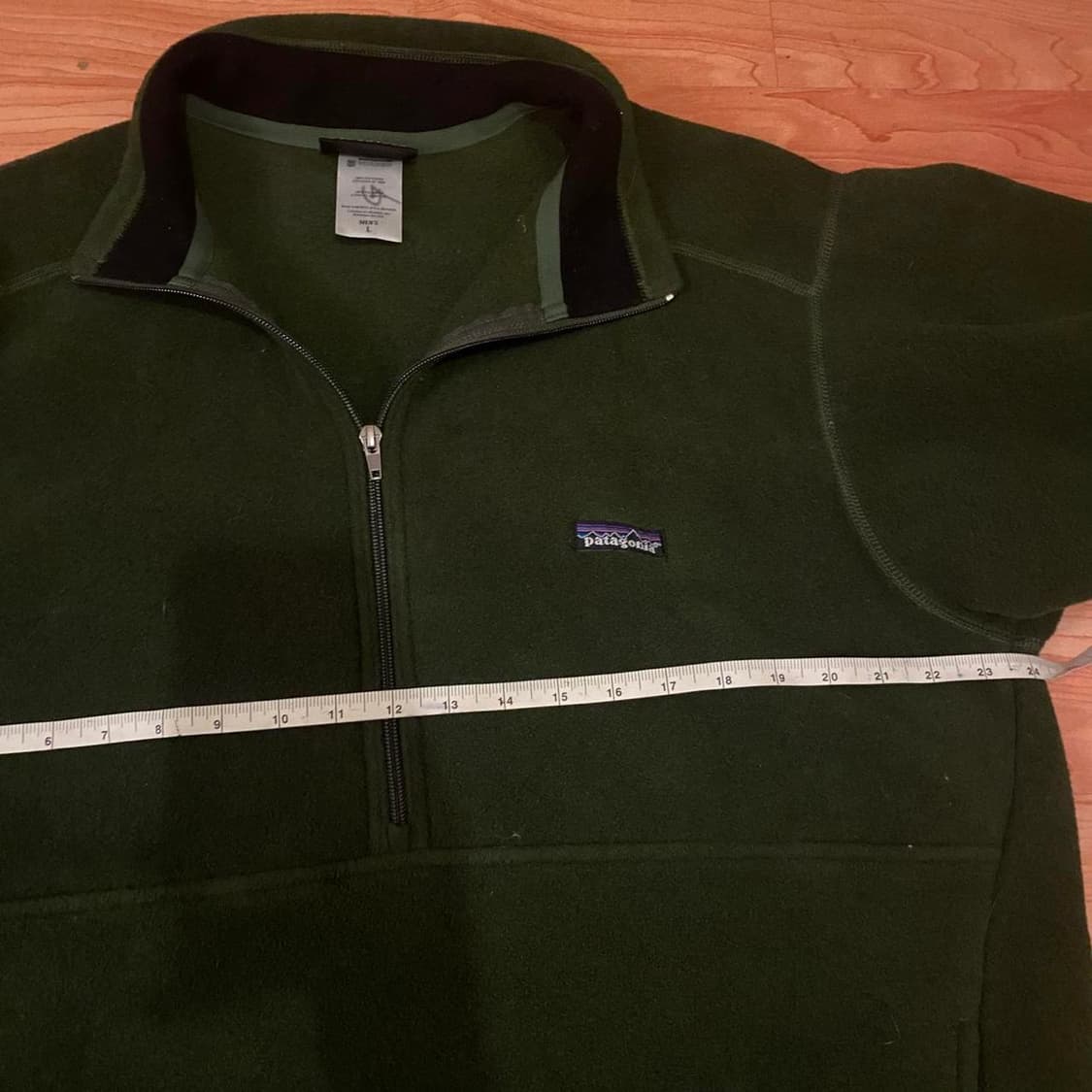 15FW 파타고니아 신칠라 마이크로디 1/4 집 풀오버 다크그린 상품이미지2