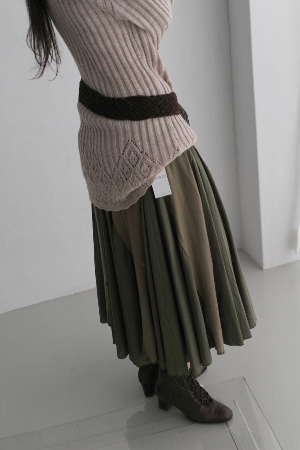 flared patch skirt 상품이미지8