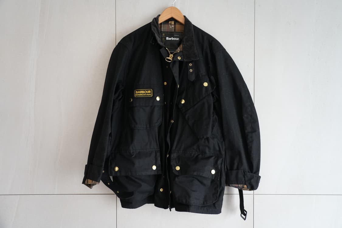 바버 인터내셔널 왁스드 자켓 상품이미지1