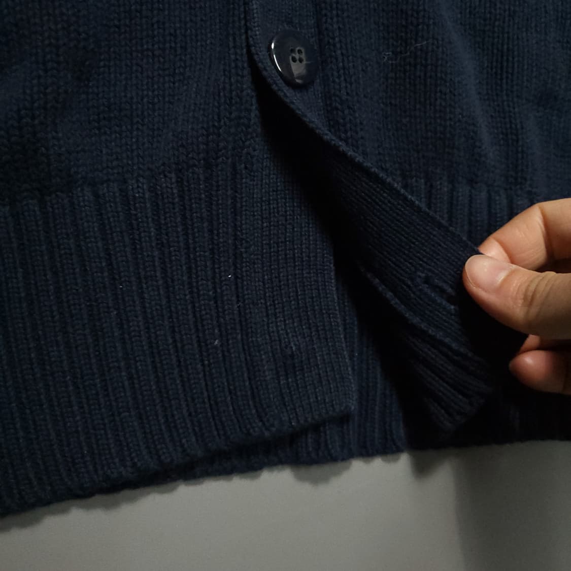 폴로 랄프로렌 코튼 가디건 m 네이비 상품이미지5