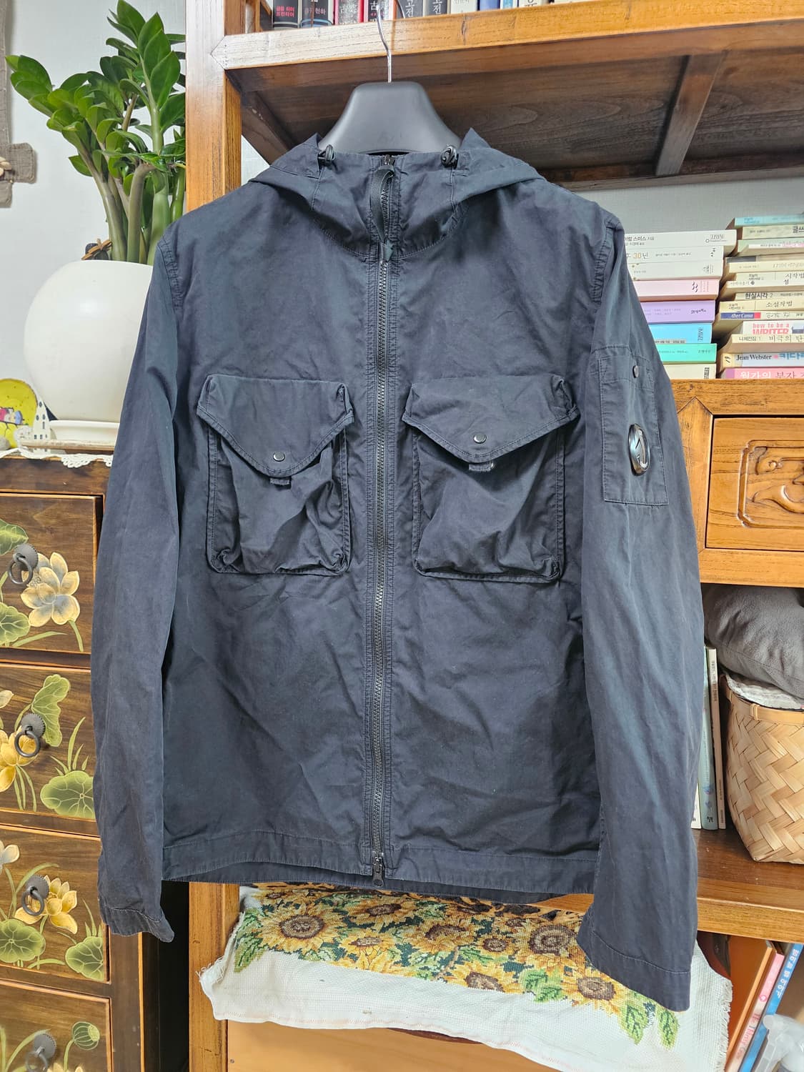 씨피컴퍼니 cp컴퍼니 후드 자켓 팔아요 95 100 가먼트다잉 상품이미지1