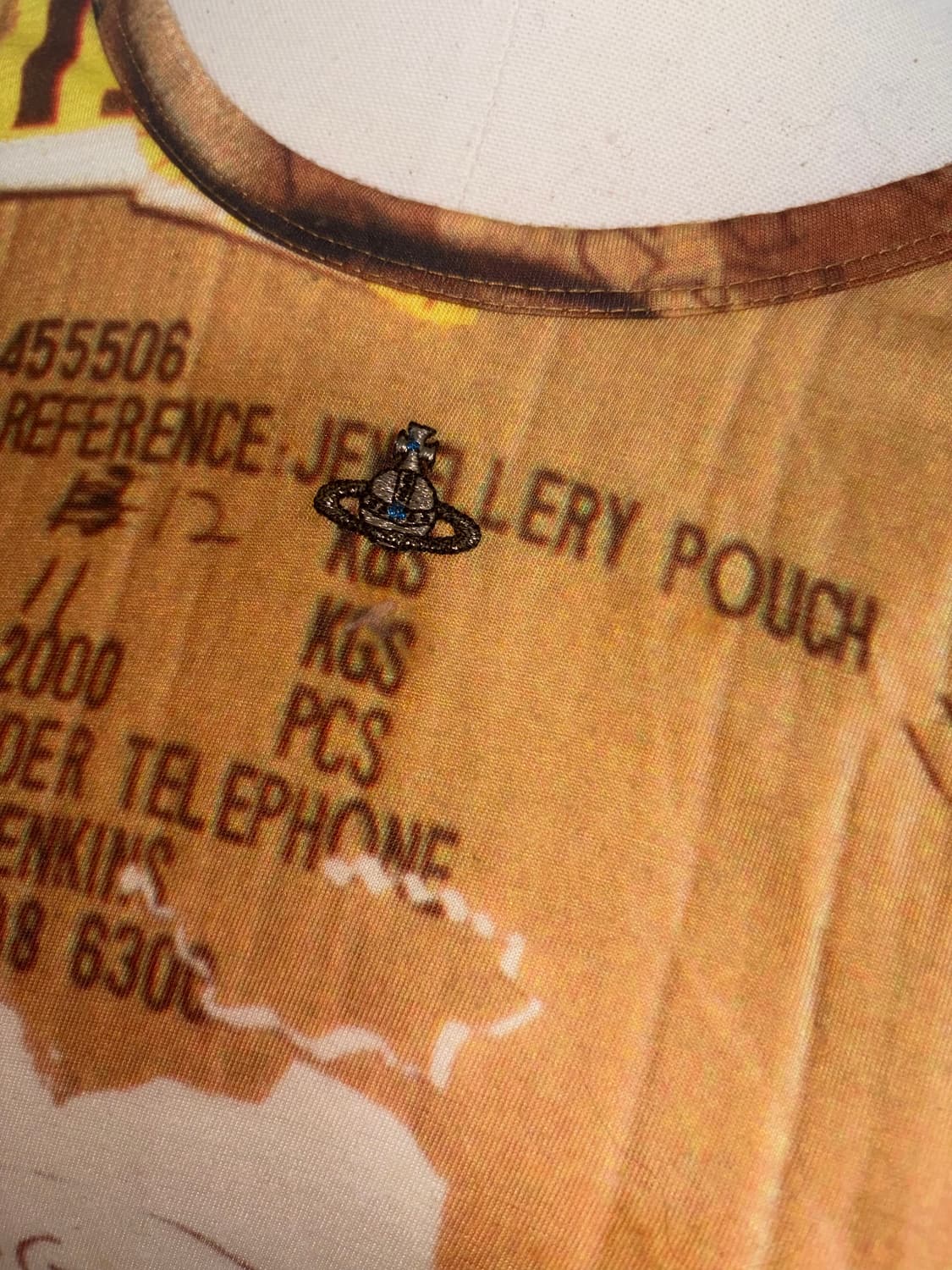 비비안웨스트우드 빈티지 반팔 티셔츠 상품이미지3