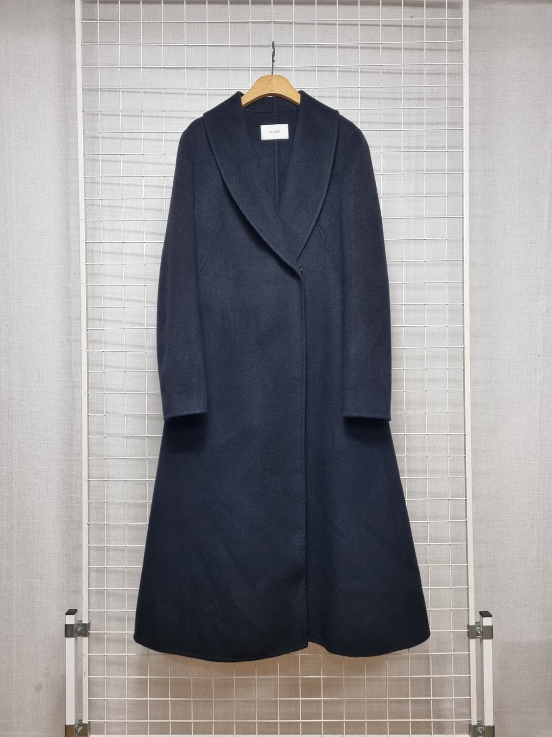 (택포) AUMUU 오뮤 모직코트 55 (블랙) 상품이미지1