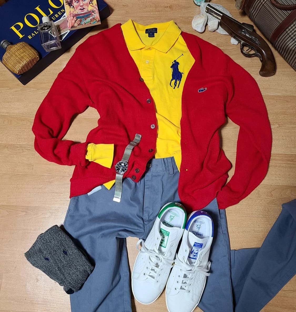 폴로 랄프로렌 긴팔 카라티 pk  상품이미지4