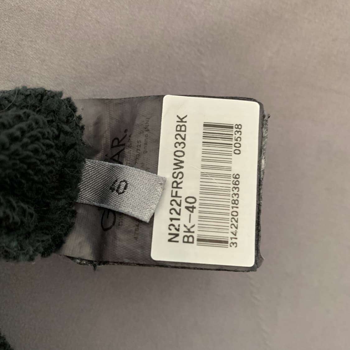 40 N21 GILMAR 피그먼트 로고 프린팅 맨투맨 스웻셔츠 상품이미지4