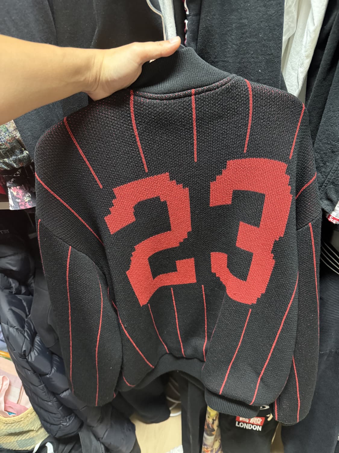 슈프림 핀스트라이프자켓 L 상품이미지3