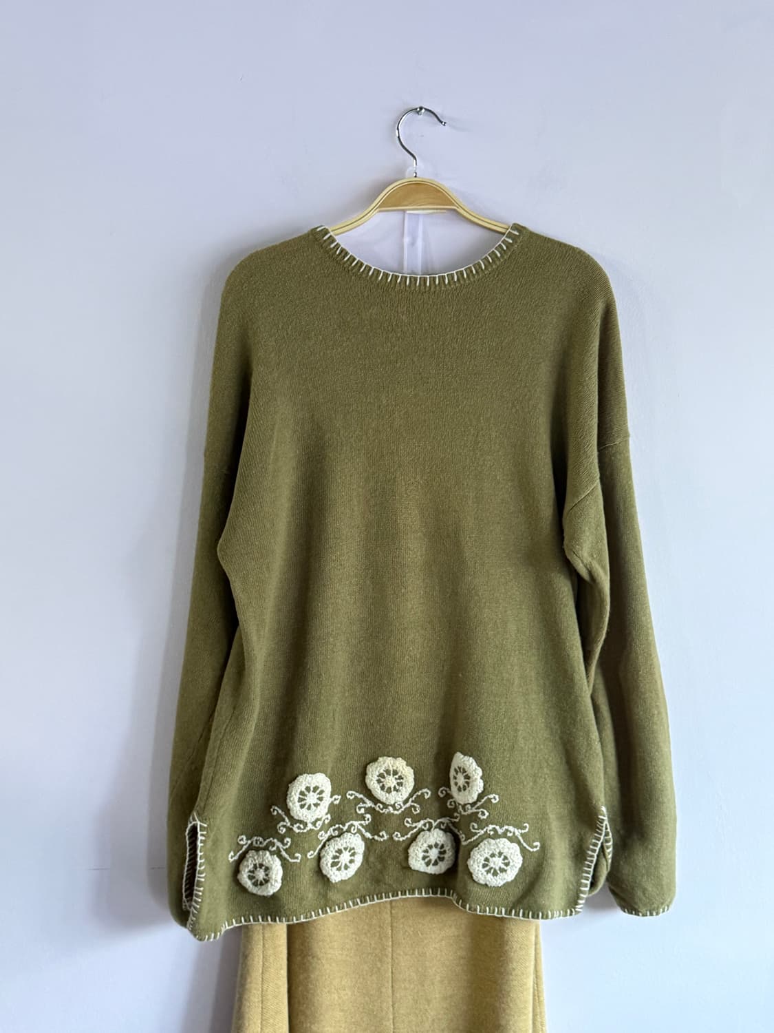 올리브 민들레자수니트 상품이미지7