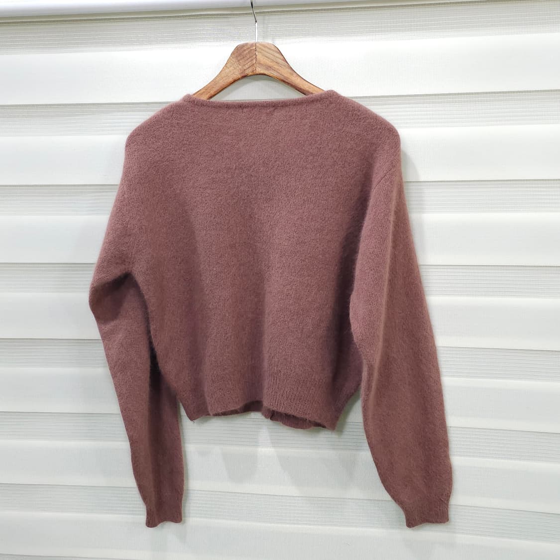 HIRO KIKAKU 앙고라 니트 가디건- 우먼L 상품이미지5