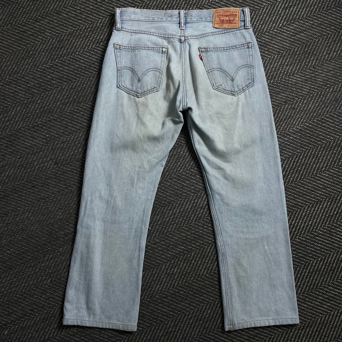 리바이스 505 스트레이트 핏 데님 팬츠o 4659 상품이미지5