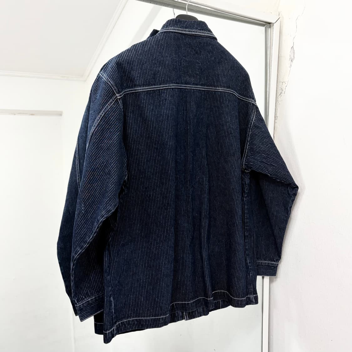 칼카니 히오리 데님 초어 코트 상품이미지5