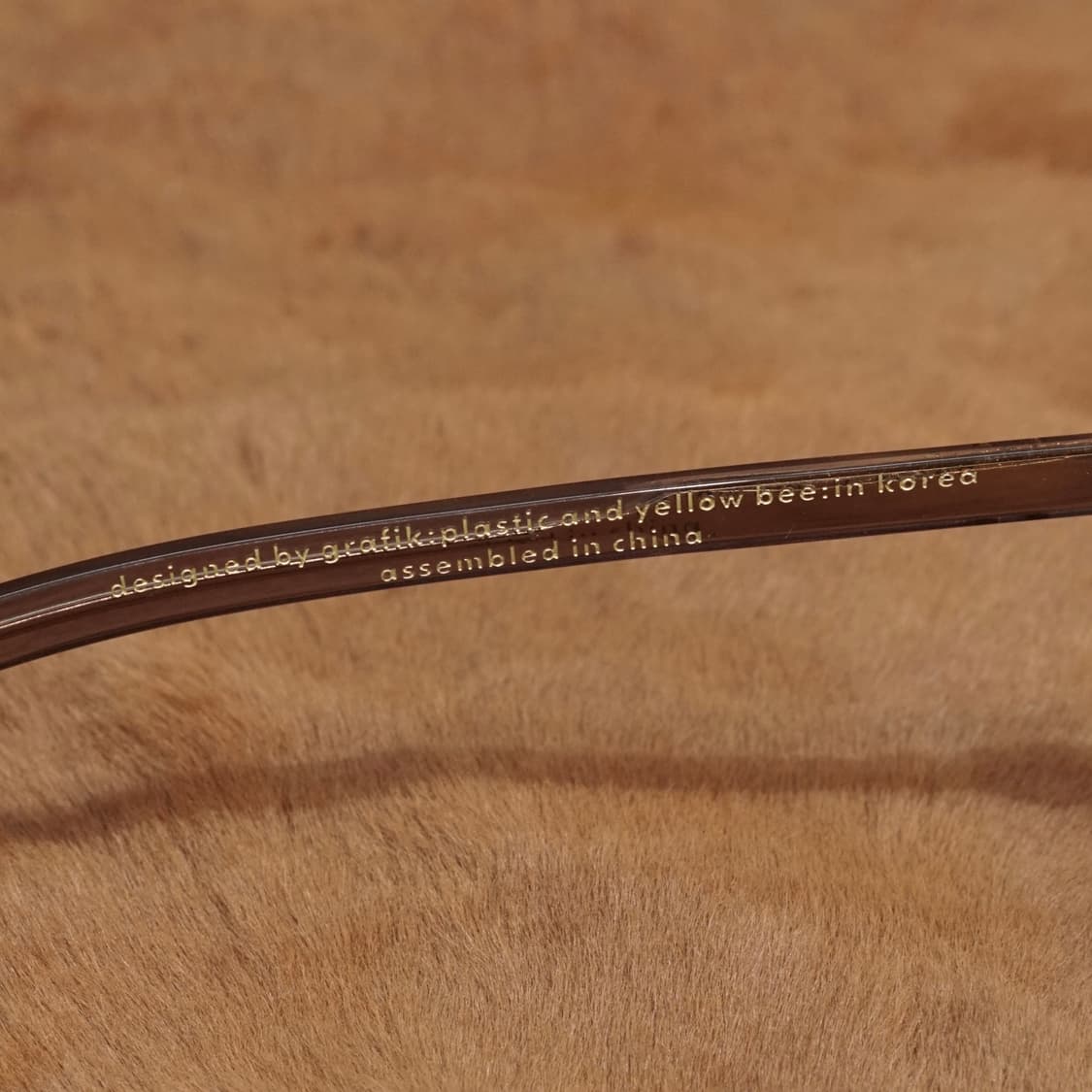 그라픽 플라스틱 X 옐로우비 Chet 재즈 안경 상품이미지7