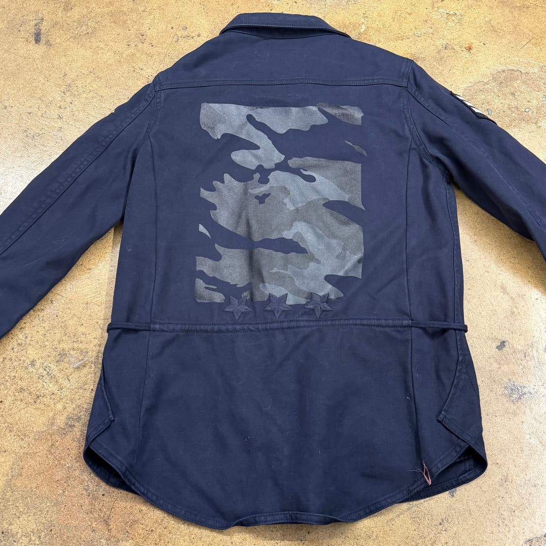 [정품/XS] 자딕앤볼테르 네이비 셔츠 자켓 패치 장식 b10 상품이미지4