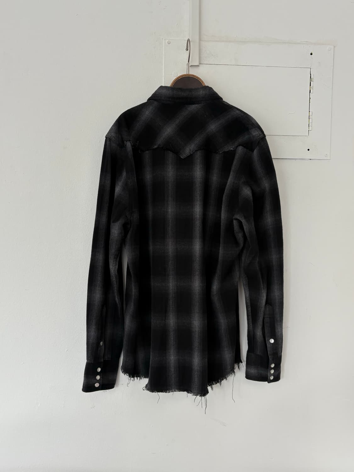 랭글러 체크 셔츠 상품이미지2