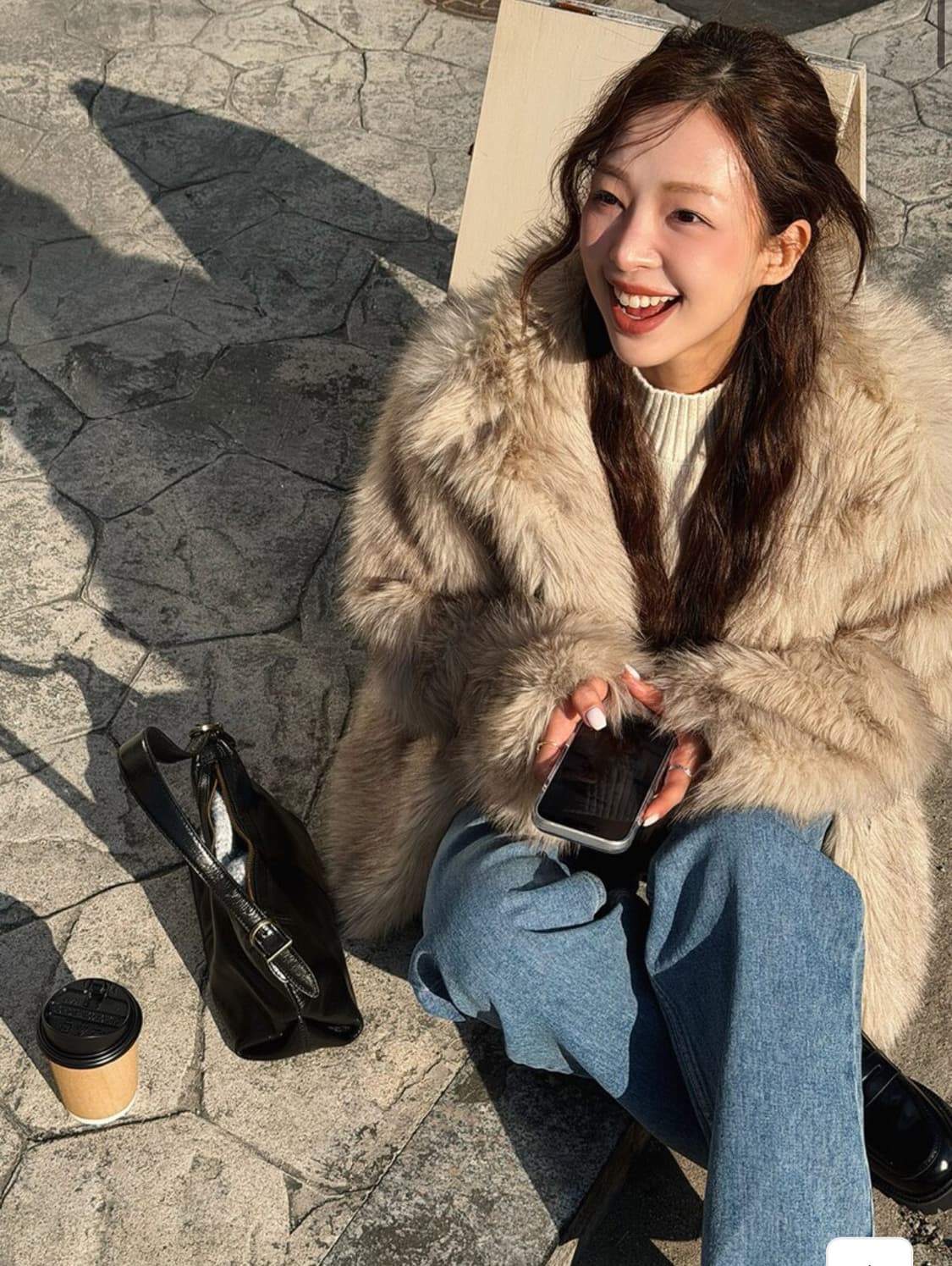 안젤로비안코 퍼자켓 상품이미지1