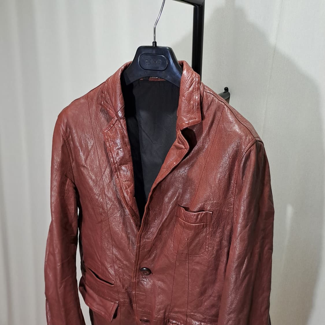 (택포) 빠니깔레 와이어 양가죽 자켓 L B448 상품이미지3