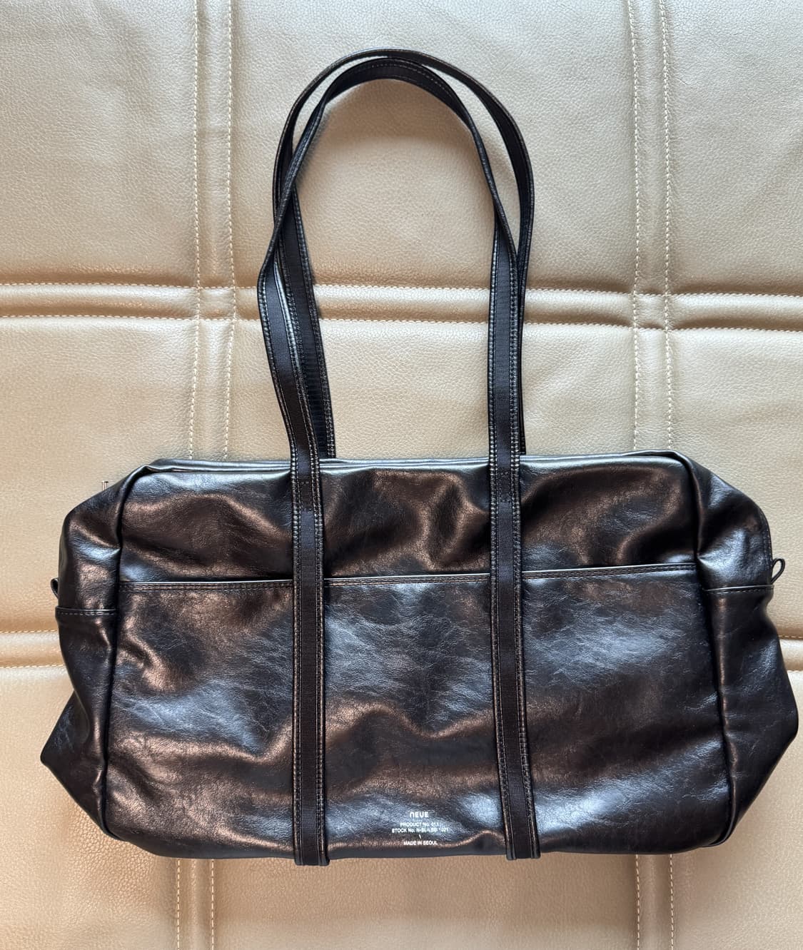 노이에 레더 보스턴백 라지 상품이미지1