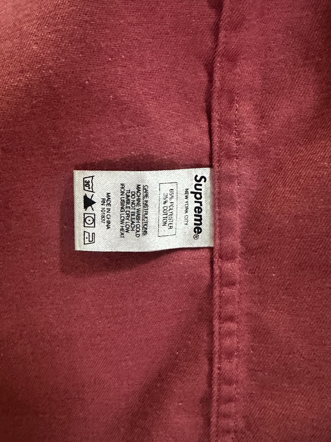 슈프림 자파타 핑크 워크셔츠 M사이즈 상품이미지2