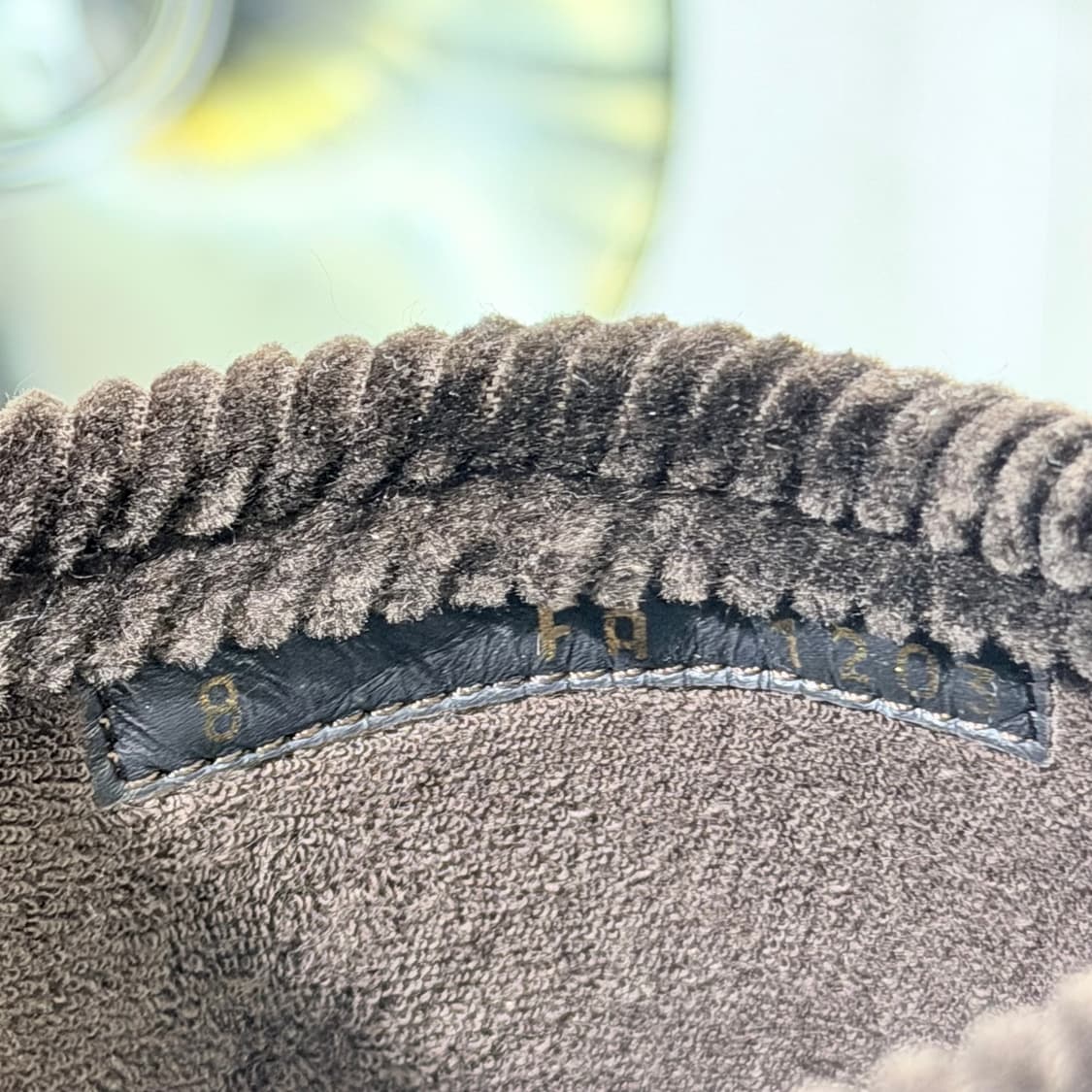 (S/8) / 루이비통 LV 팔라스 슬리퍼 에벤 상품이미지8