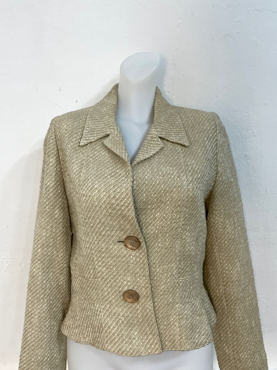 발렌티노 싱글 트위드 자켓 상품이미지2