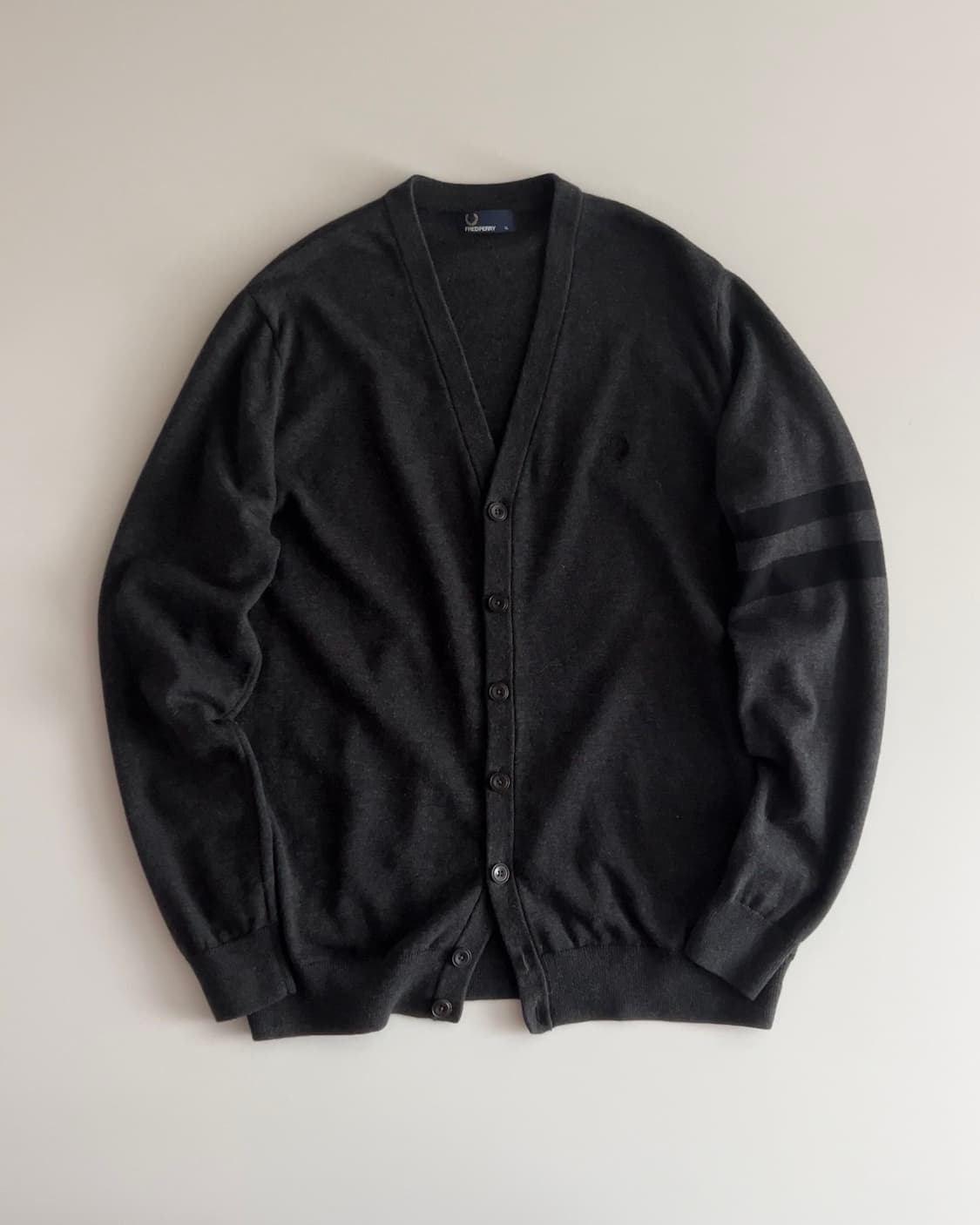 프레드페리 울 혼방 가디건 XL 상품이미지1