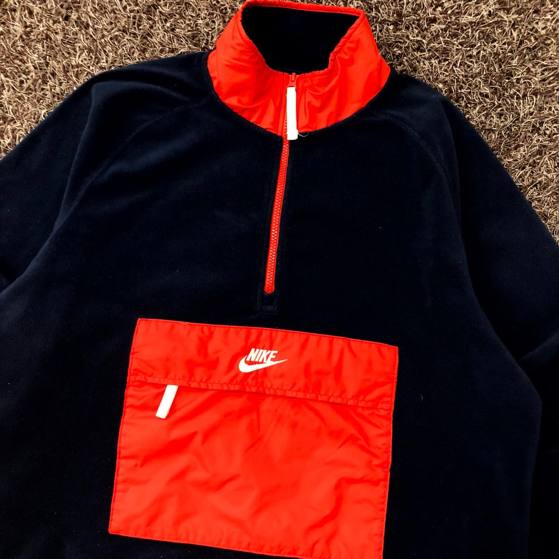  XXL 나이키 반집업 플리스 풀오버 아노락 상품이미지2