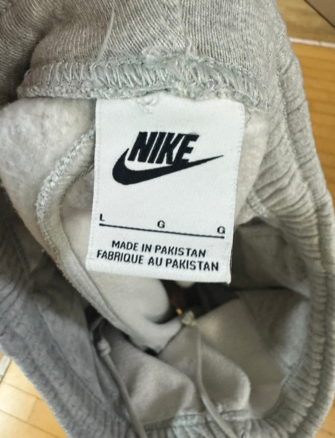 나이키 스투시 팬츠 그레이 L 상품이미지3