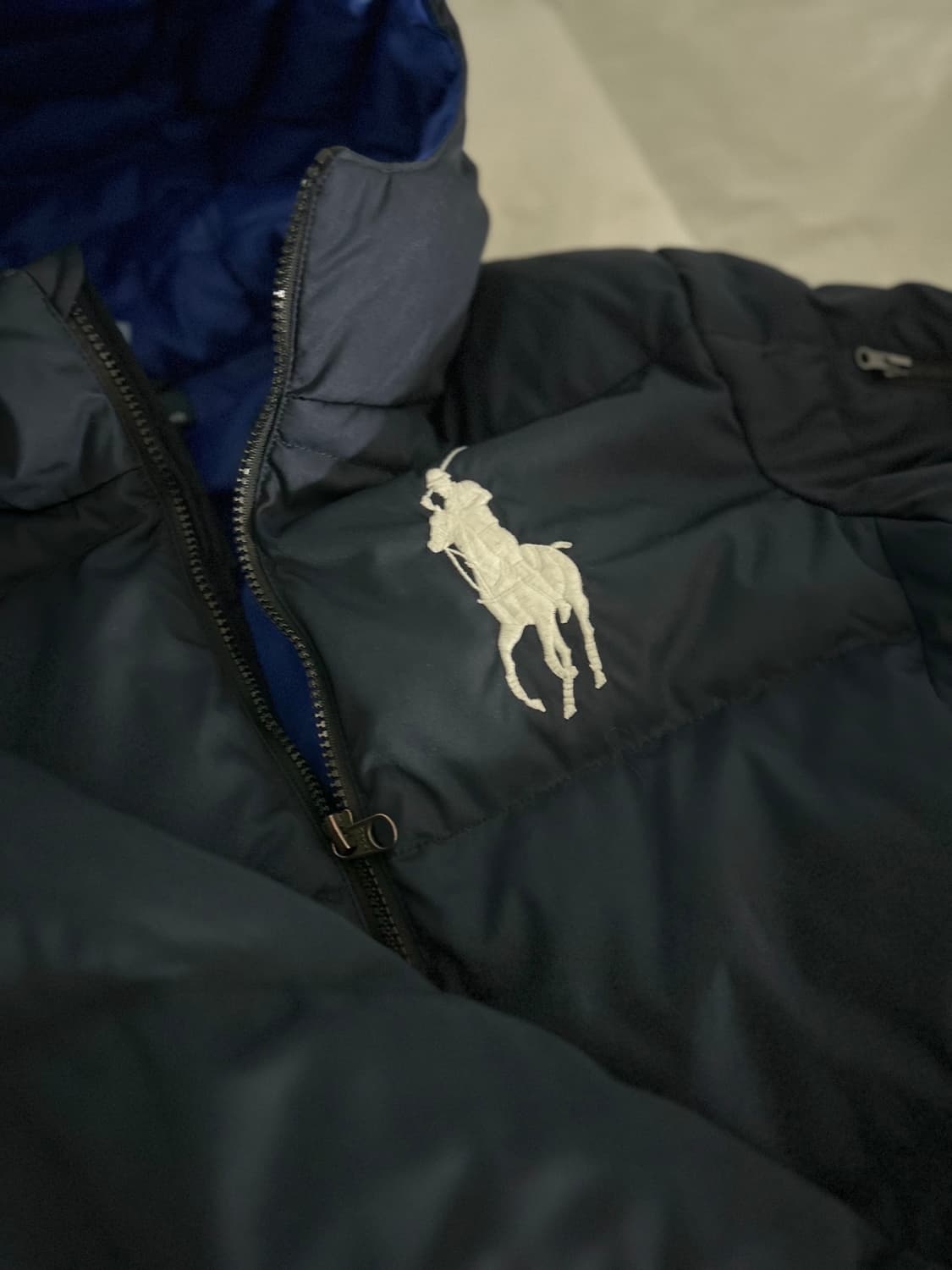 빈티지 폴로 패딩 상품이미지3