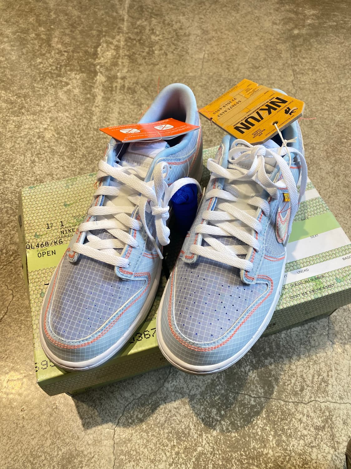 나이키 x 유니온 덩크로우 패스포트 팩 아르곤 (새상품) 상품이미지6