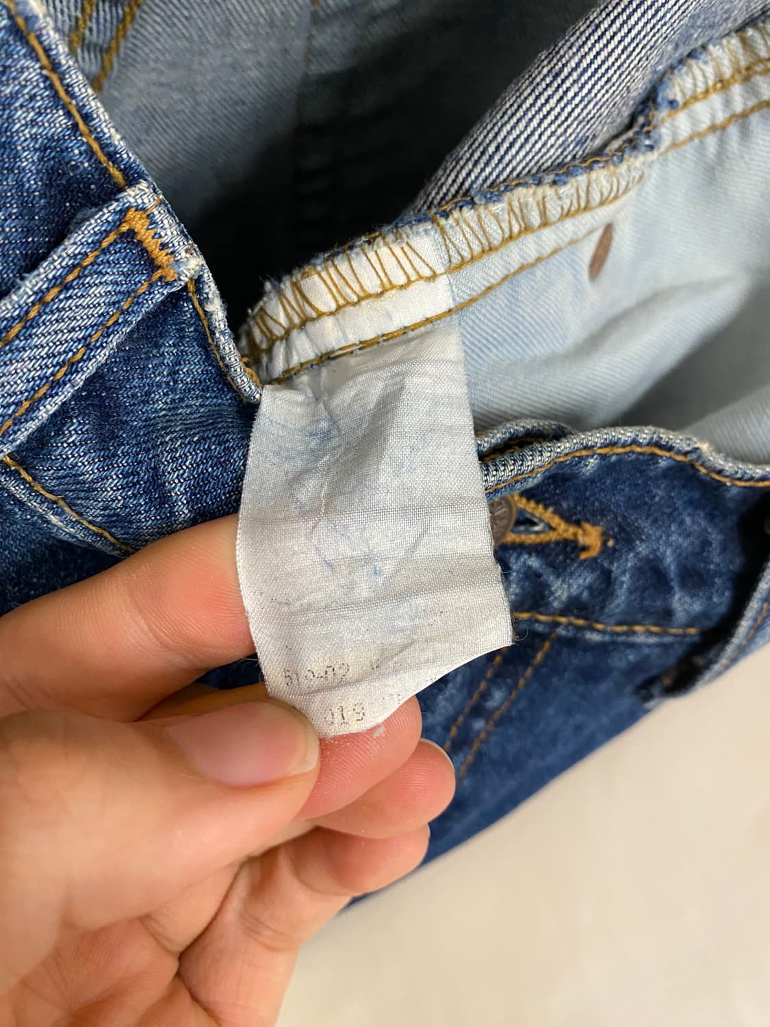 90's LEVI'S used look denim pants 리바이스 상품이미지8