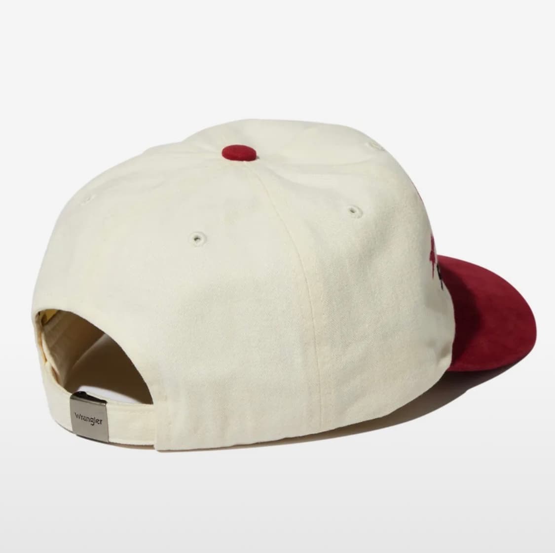 랭글러 레터링 캡 레드 상품이미지3