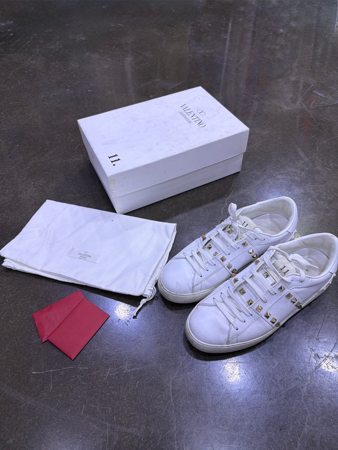 발렌티노 락스터드 히든 우먼스 스니커즈 39 상품이미지10