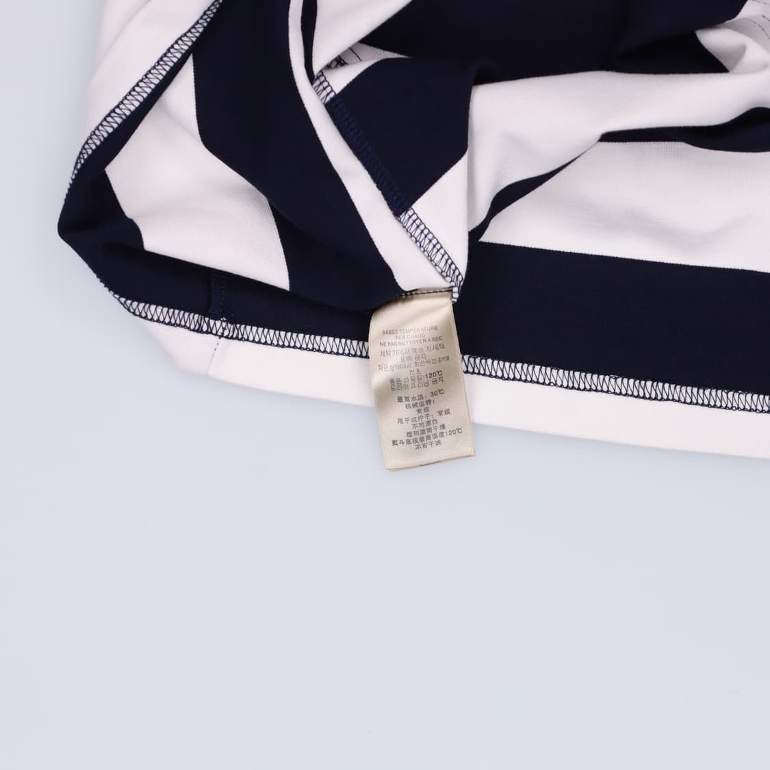 IT 38 버버리 스트라이프 피케 반팔 원피스 4268 상품이미지6