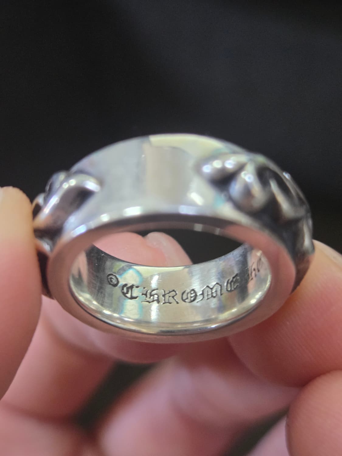 크롬하츠 더블내로우 바인밴드링 us6.5 ks13 상품이미지5