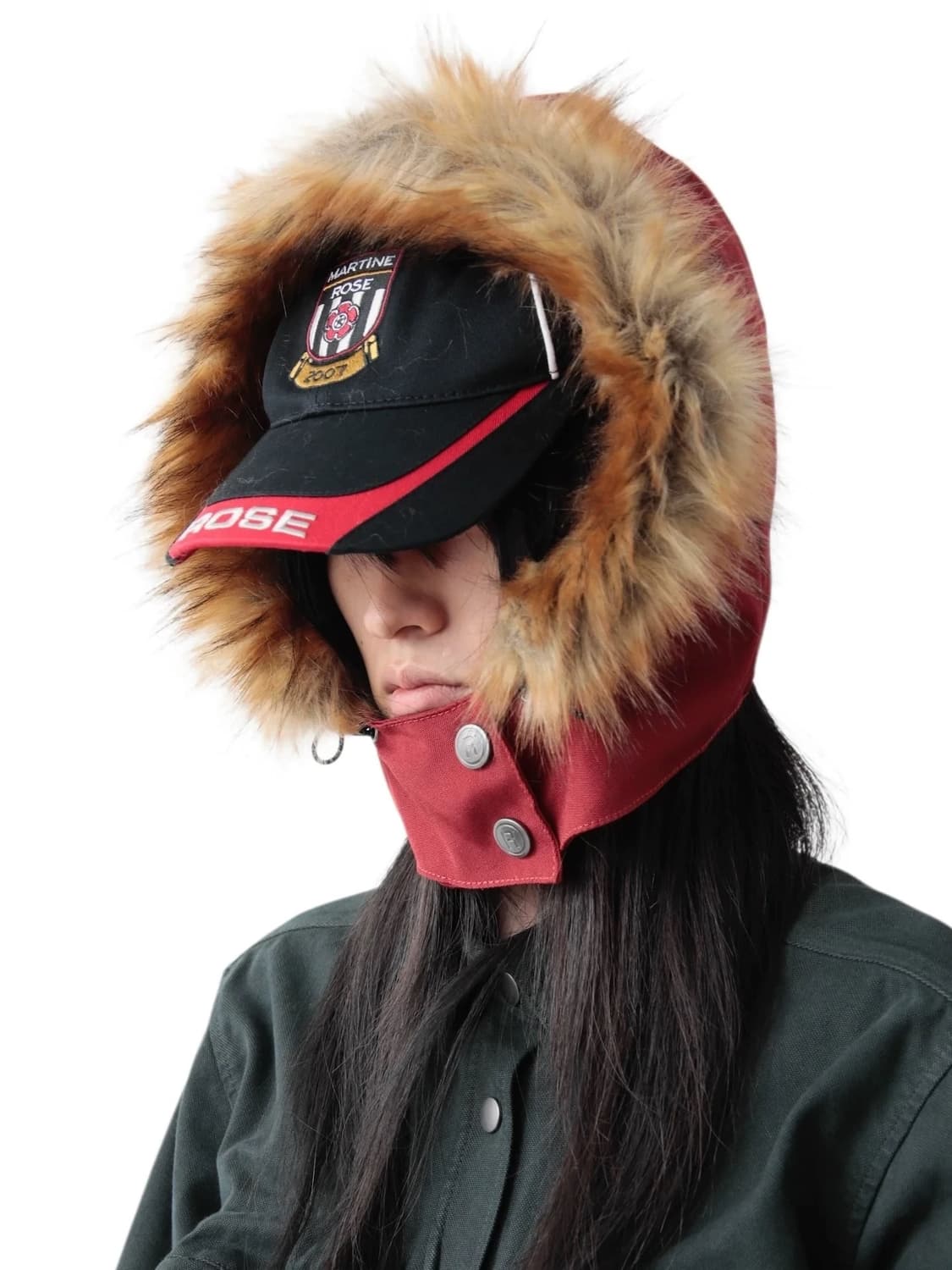 MARTINE ROSE FW25 PARKA CAP HOOD 상품이미지2