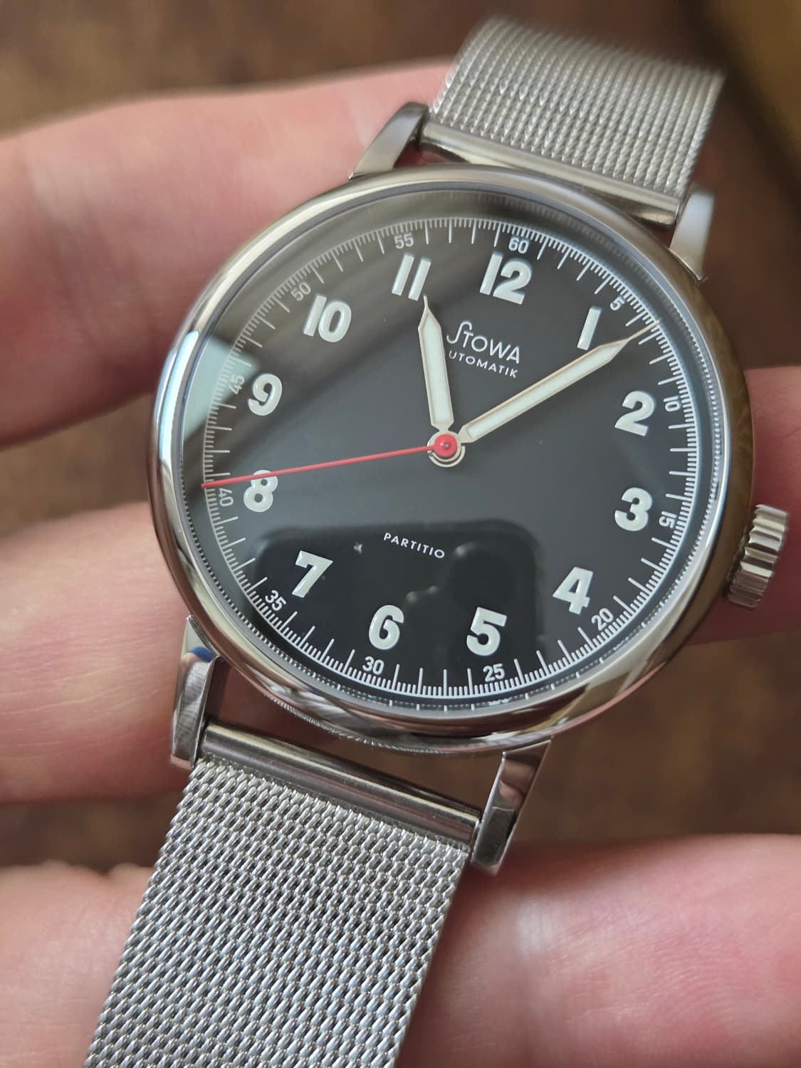 스토바 파티쇼 37mm 레드세컨즈 오토매틱시계 상품이미지1
