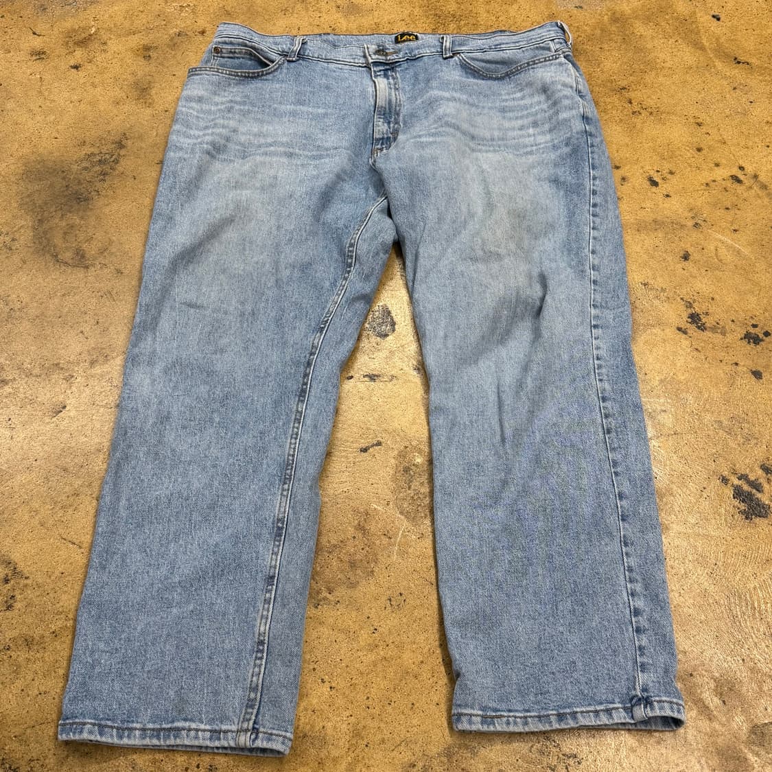 [정품/40x29] Lee 리 릴렉스드핏 연청 데님팬츠 b10 상품이미지2