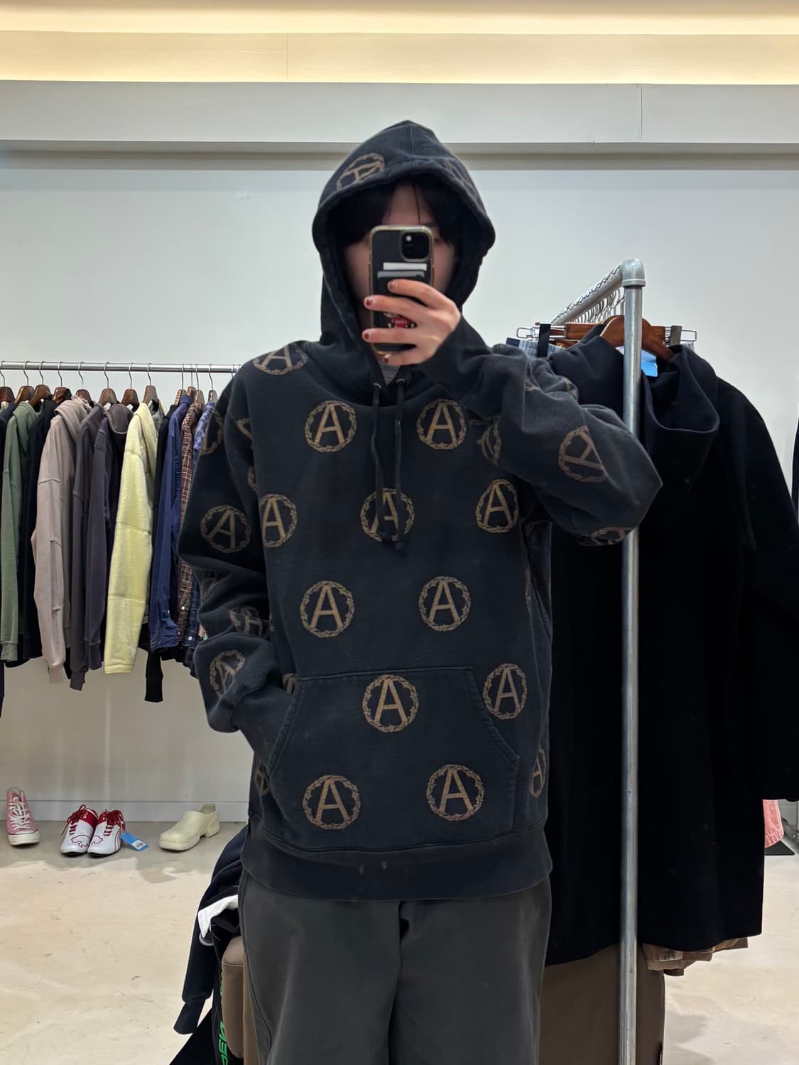 슈프림x언더커버 아나키 후드티 상품이미지8