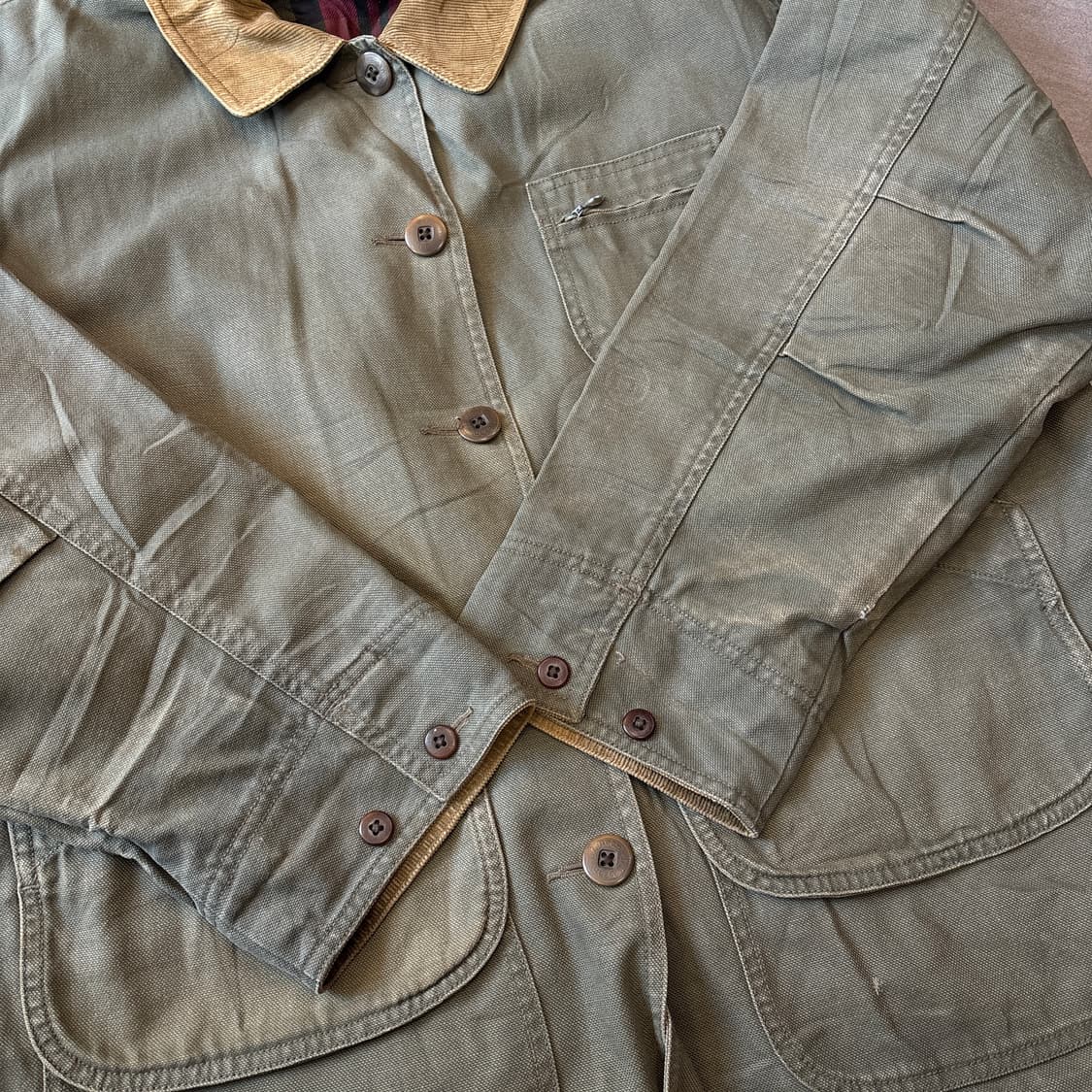 L.L.bean 엘엘빈 카키 헌팅 자켓 상품이미지7