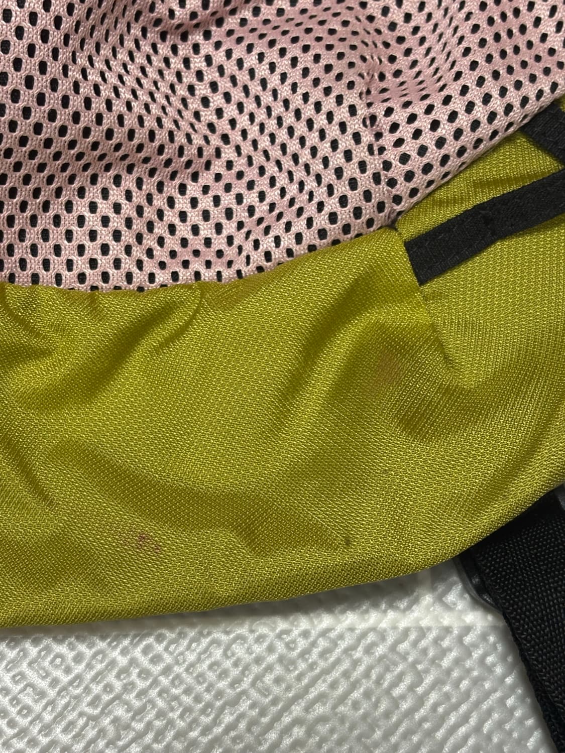 미스치프 롬버스 백팩 핑크블랙 상품이미지2