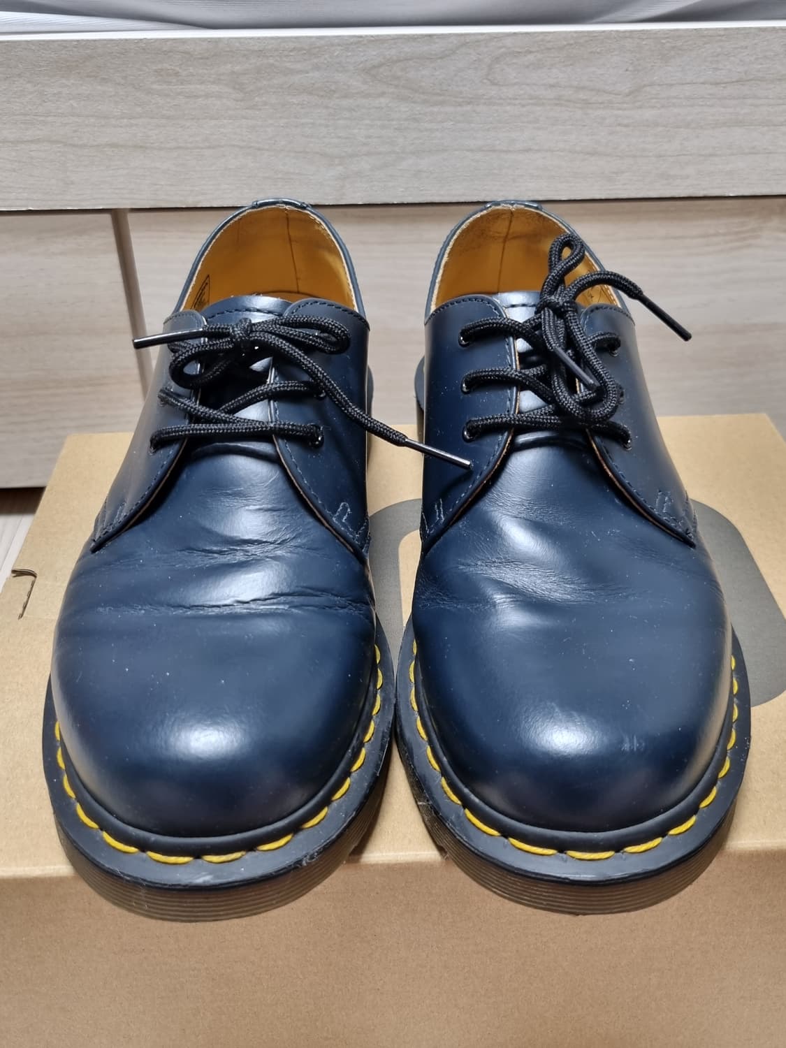 닥터마틴 1461 네이비 UK7 상품이미지4