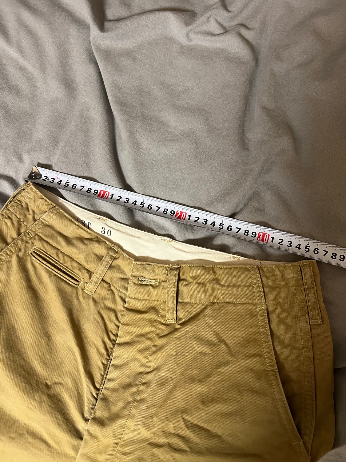 브론슨 치노 바지 브라운 30 새제품 상품이미지10