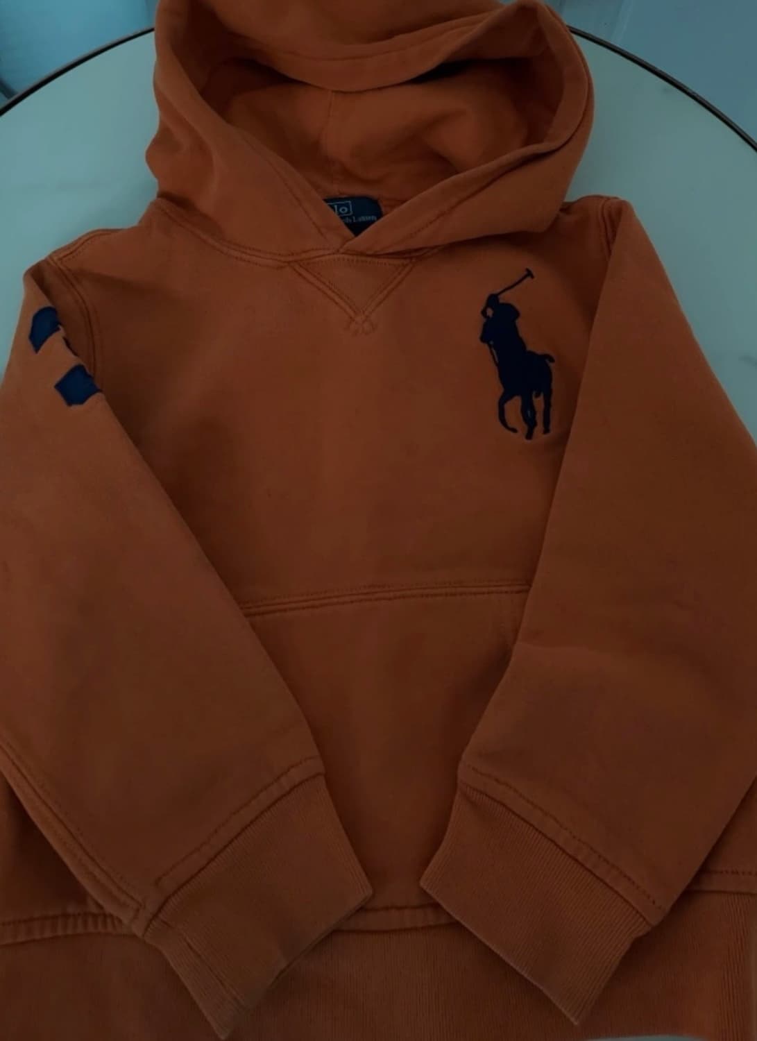 정품 폴로랄프로렌 빅포니 오렌지 후드티 상품이미지1