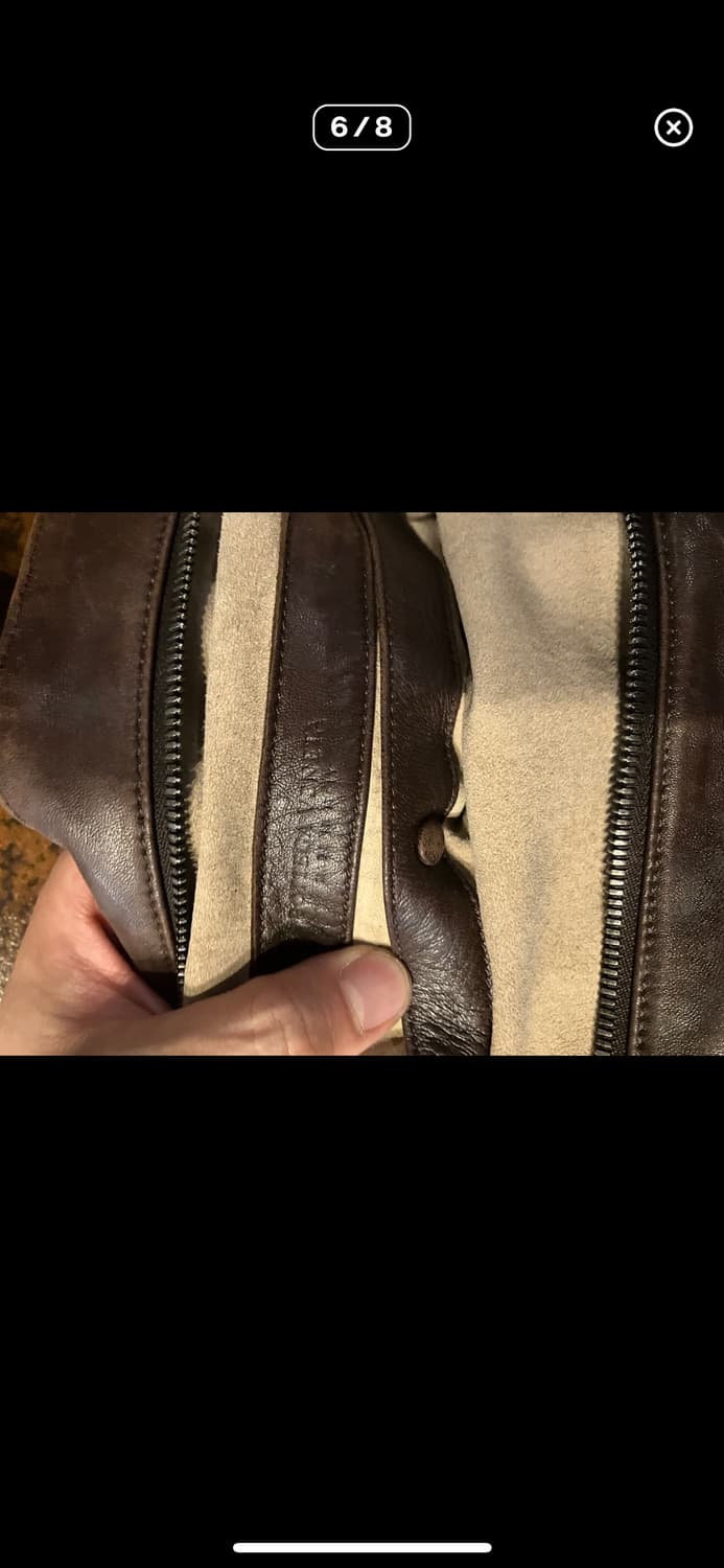 보테가베네타 레더 도트백 만두백 상품이미지6