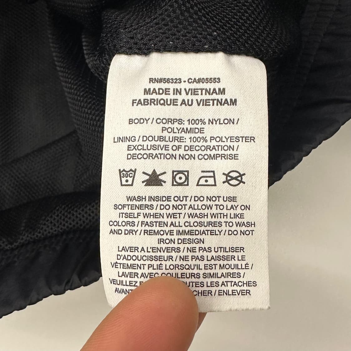 나이키 NRG 솔로스우시 블랙 바람막이 자켓  상품이미지6